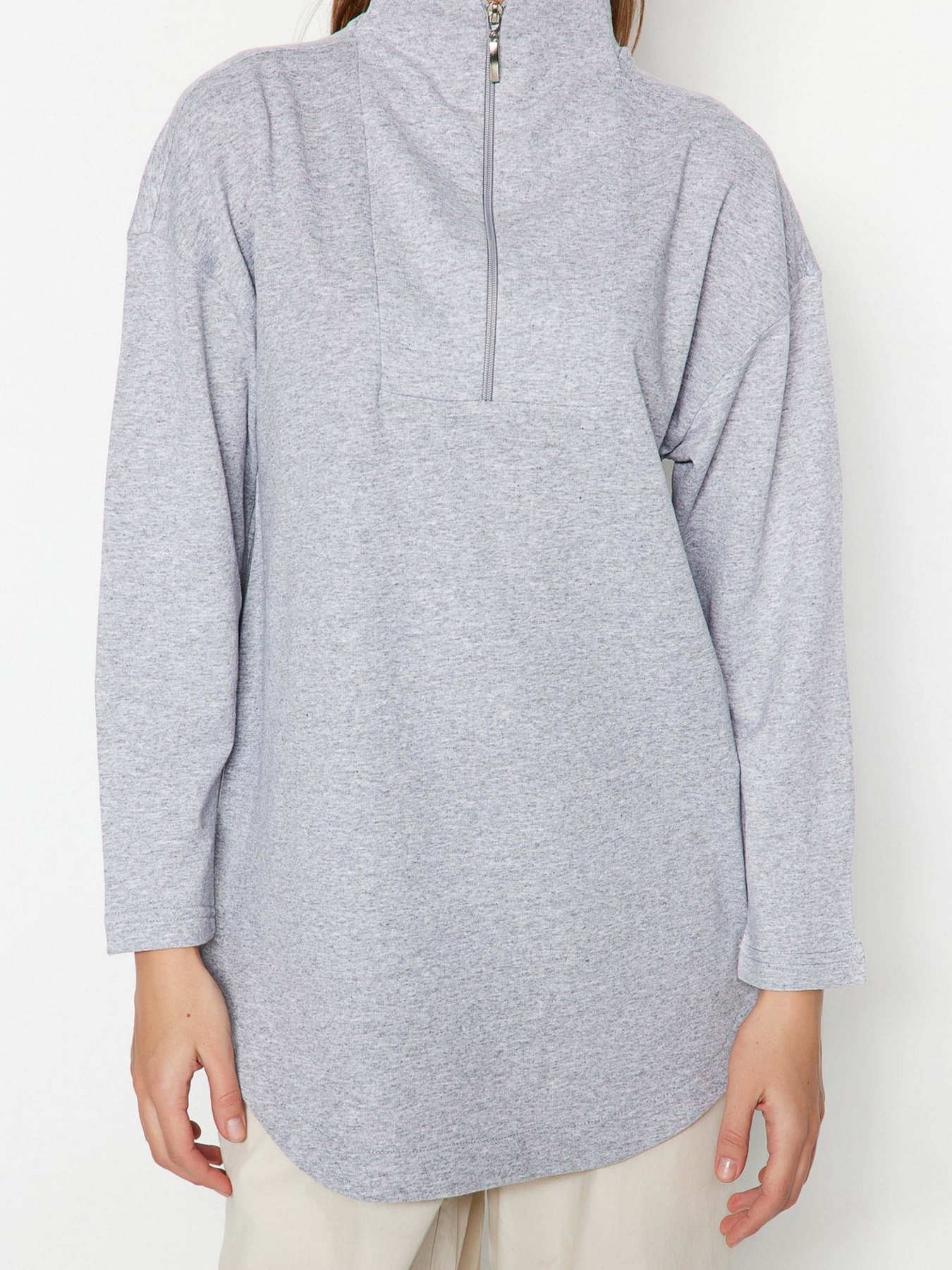 Кофта Trendyol модель TCTSS23TW00043/Gri Фото