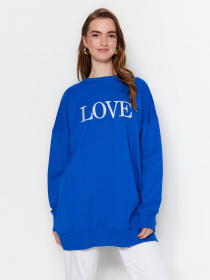 Свитшот Trendyol модель TCTSS23TW00044/Mavi Фото
