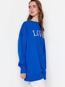 Світшот Trendyol модель TCTSS23TW00044/Mavi Фото