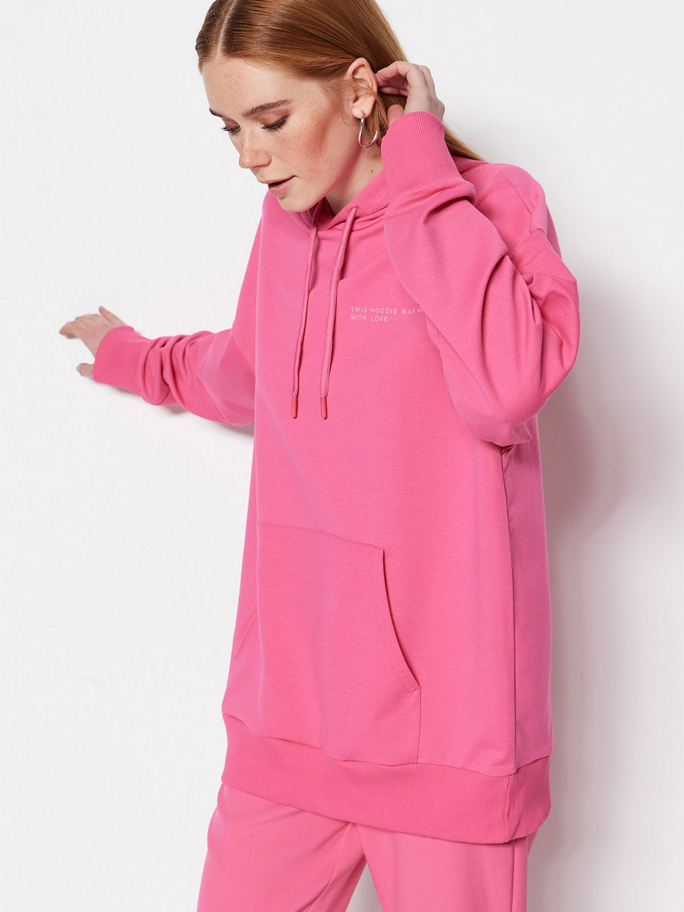 Худі Trendyol модель TCTSS23TW00052/Pembe Фото