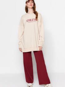 Свитшот Trendyol модель TCTSS23TW00053/Bej Фото