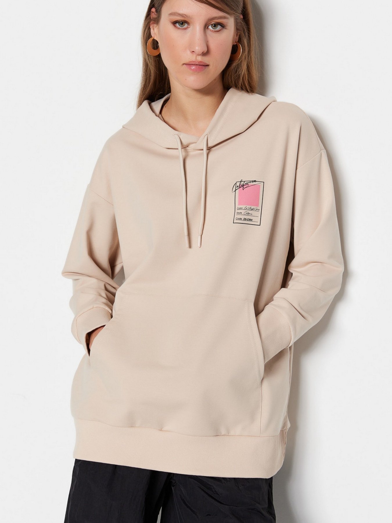 Худі Trendyol модель TCTSS23TW00066/Bej Фото