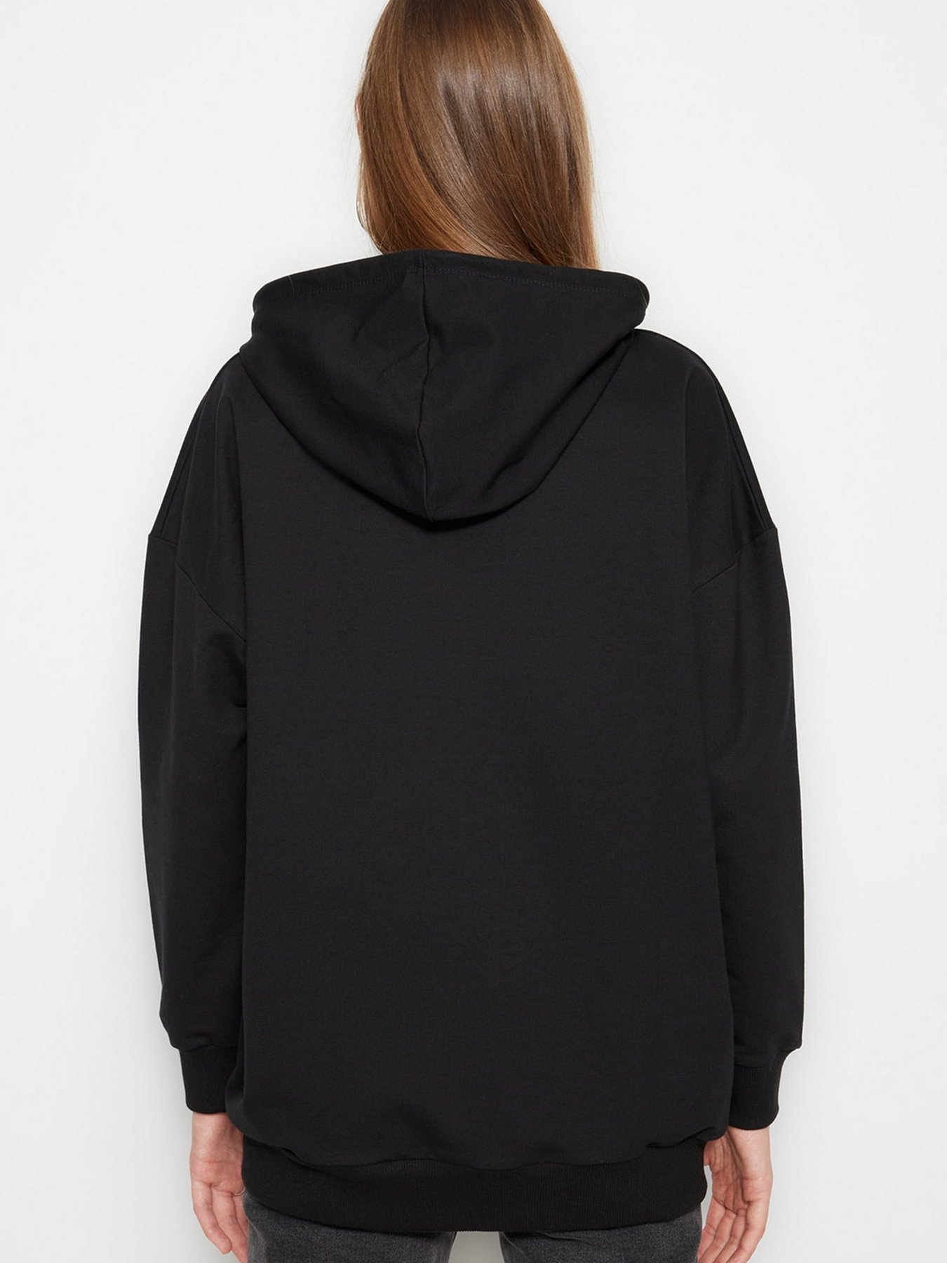 Худі Trendyol модель TCTSS23TW00083/Siyah Фото