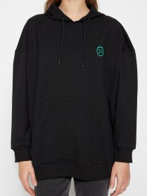 Худі Trendyol модель TCTSS23TW00083/Siyah Фото