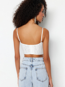 Топ Trendyol модель TPRAW23BS00062/Ekru Фото