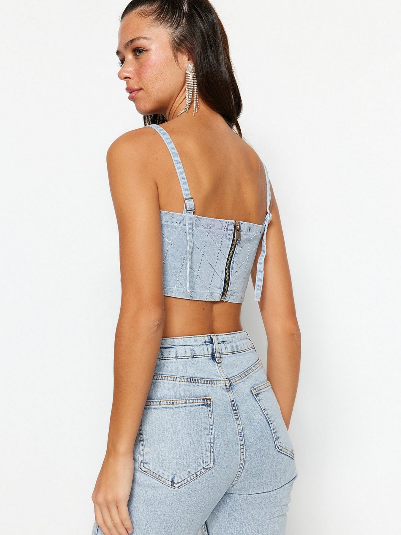 Топ Trendyol модель TPRSS23BS00116/Mavi Фото