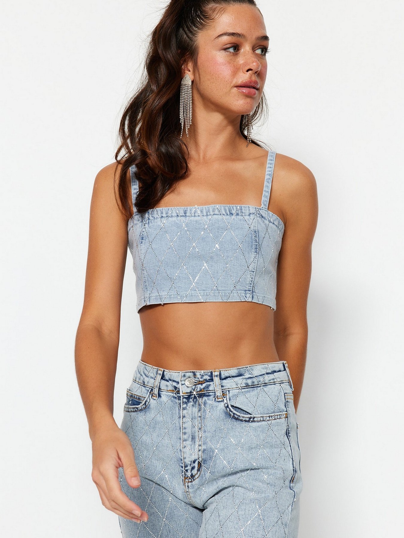 Топ Trendyol модель TPRSS23BS00116/Mavi Фото