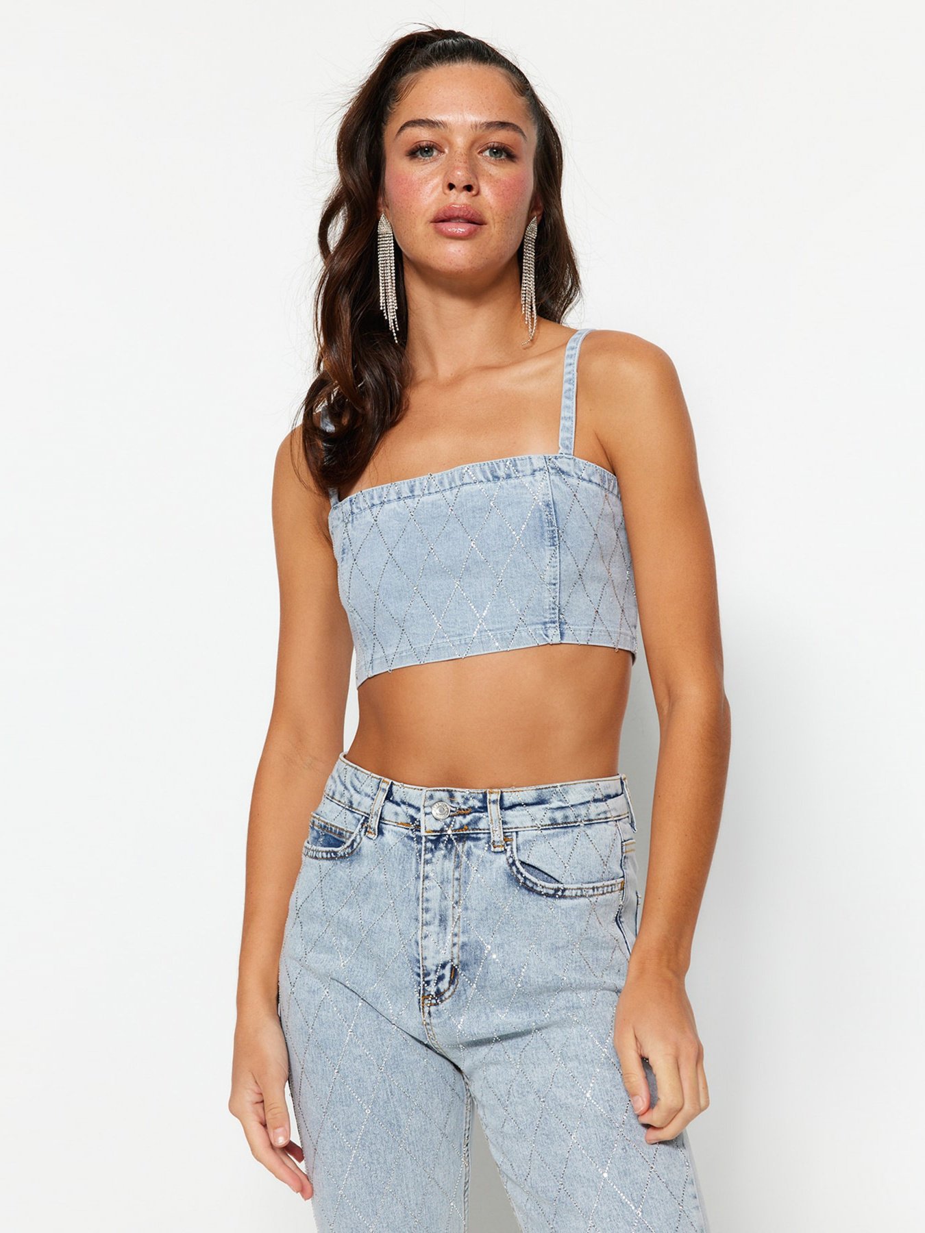 Топ Trendyol модель TPRSS23BS00116/Mavi Фото