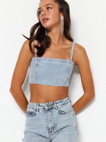 Топ Trendyol модель TPRSS23BS00116/Mavi Фото