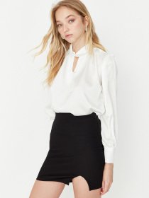 Спідниця міні Trendyol модель TWOAW23ET00147/Siyah Фото