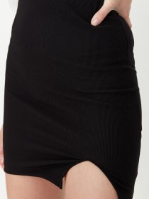 Спідниця міні Trendyol модель TWOAW23ET00147/Siyah Фото