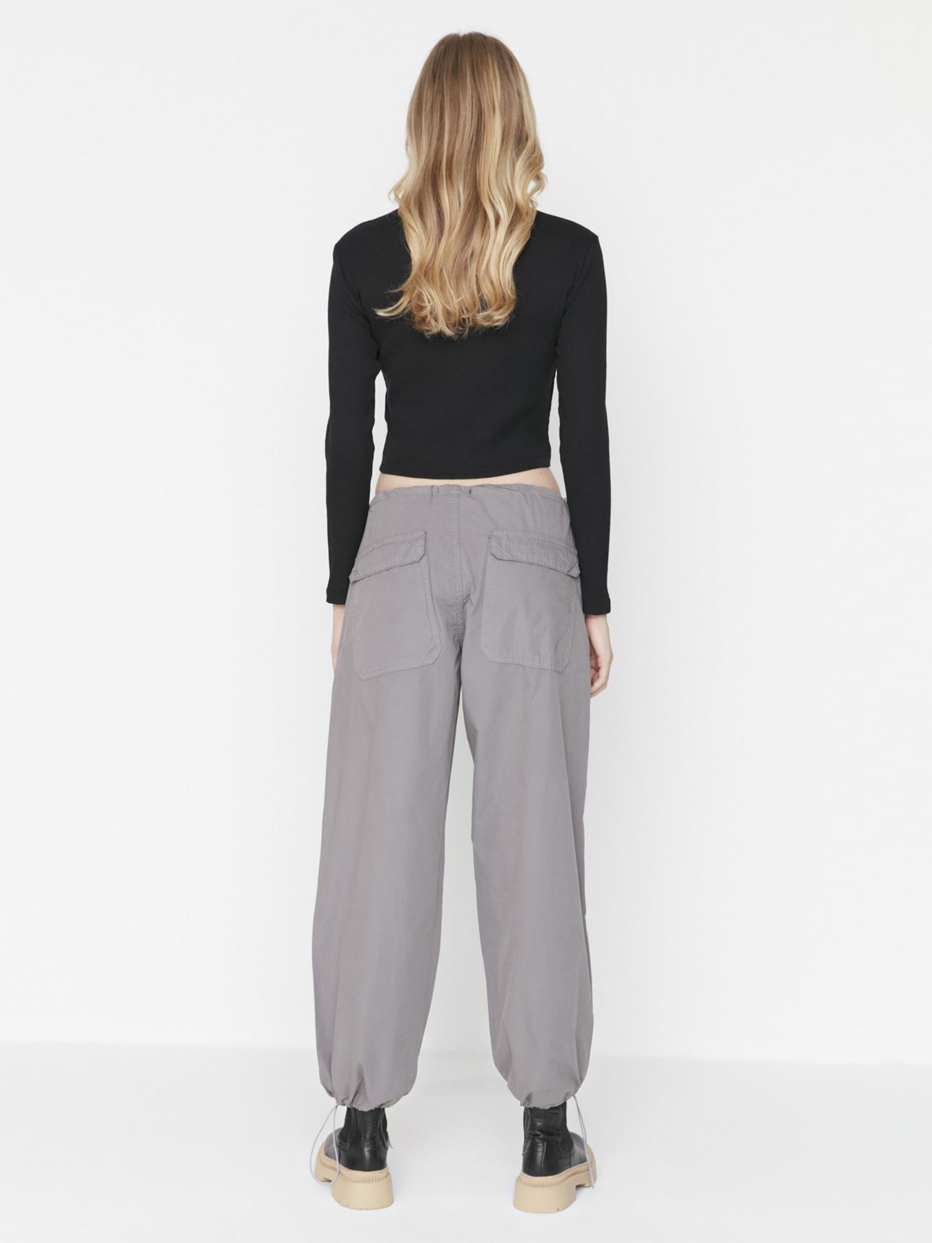 Карго Trendyol модель TWOAW23JE00738/Gri Фото