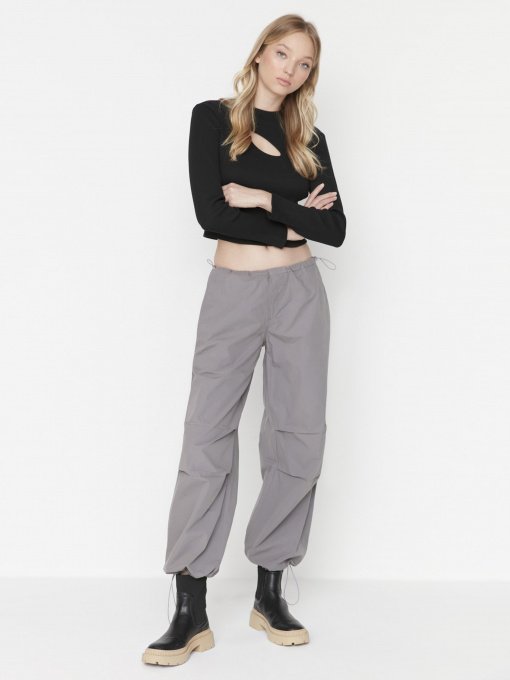 Карго Trendyol модель TWOAW23JE00738/Gri Фото