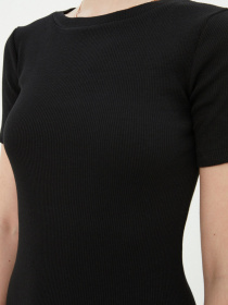 Платье мини Trendyol модель TWOSS19AD0053/Siyah Фото