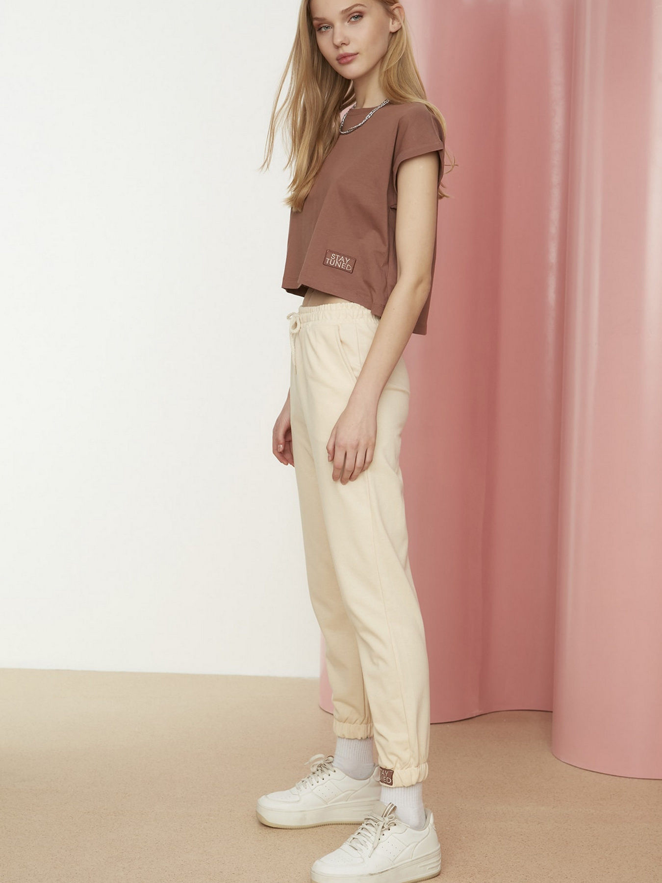 Повсякденний костюм Trendyol модель TWOSS21AU0055/Camel Фото