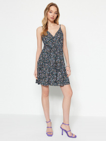 Сукня міні Trendyol модель TWOSS21EL1554/Koyu Mor Фото