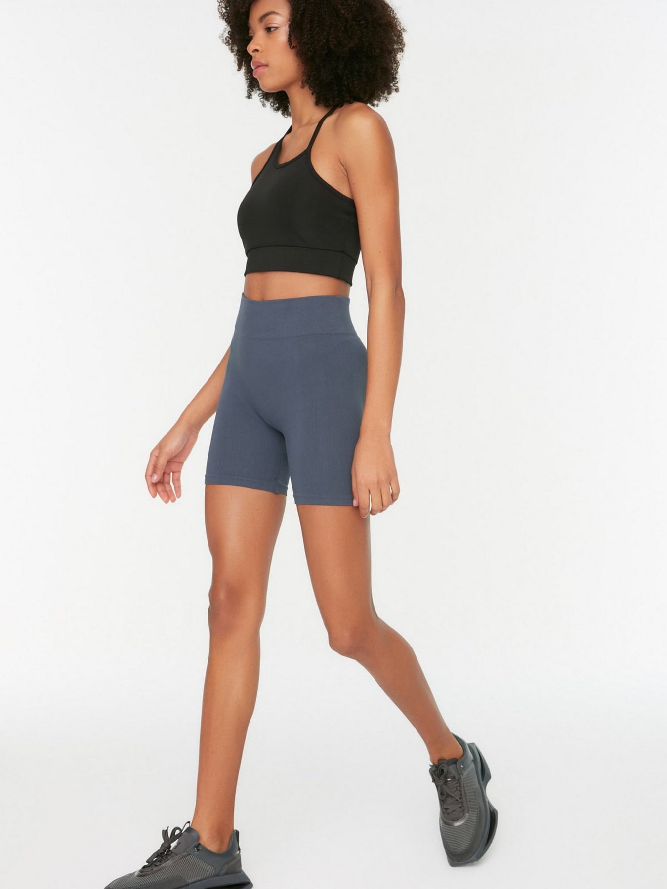 Велосипедки Trendyol модель TWOSS21SR0707/Lacivert Фото