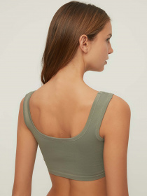 Спортивний топ Trendyol модель TWOSS21SS0008/Haki Фото