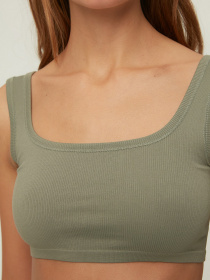 Спортивний топ Trendyol модель TWOSS21SS0008/Haki Фото