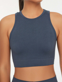 Топ спортивний Trendyol модель TWOSS21SS0024/Lacivert Фото