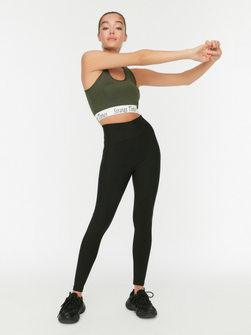 Леггинсы Trendyol модель TWOSS21TA0023/Siyah Фото