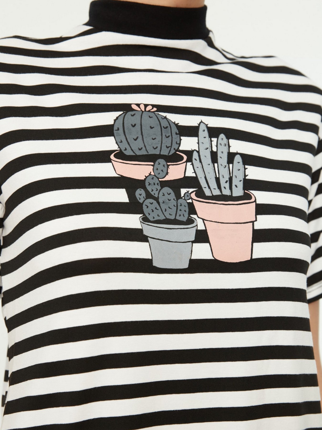 Футболка Trendyol модель TWOSS21TS3616/Beyaz Фото