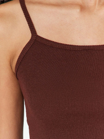 Майка Trendyol модель TWOSS22AL0130/Kahverengi Фото