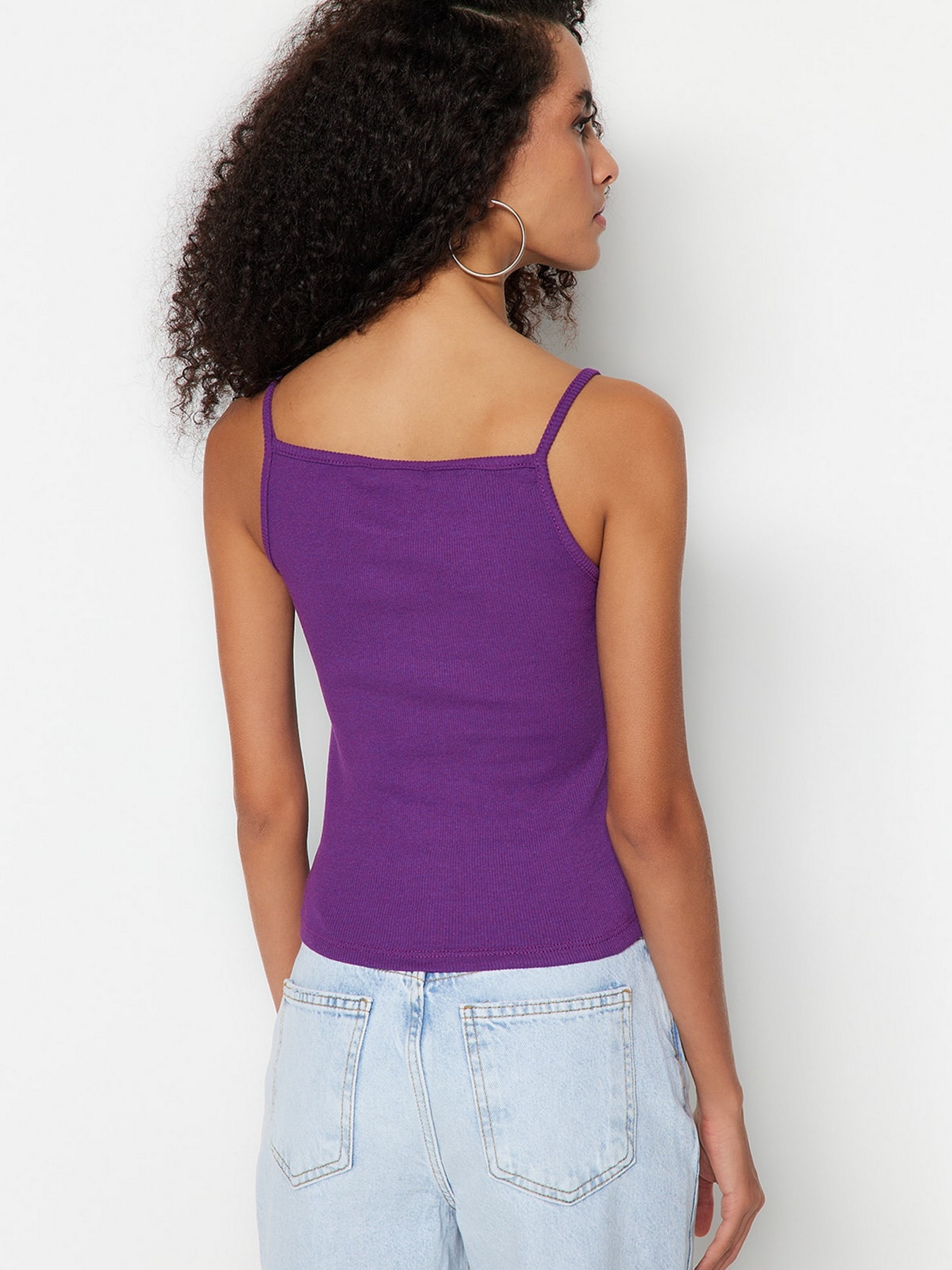 Майка Trendyol модель TWOSS22AL0130/Mor Фото