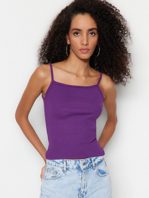 Майка Trendyol модель TWOSS22AL0130/Mor Фото