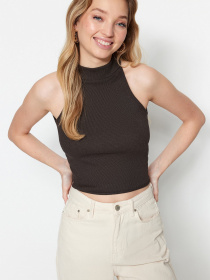 Топ Trendyol модель TWOSS22BZ0529/Kahverengi Фото