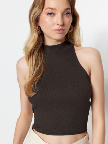 Топ Trendyol модель TWOSS22BZ0529/Kahverengi Фото