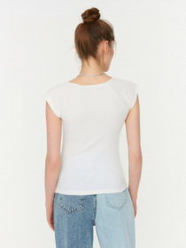 Топ Trendyol модель TWOSS22BZ1454/Ekru Фото
