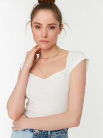 Топ Trendyol модель TWOSS22BZ1454/Ekru Фото