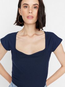 Топ Trendyol модель TWOSS22BZ1454/Lacivert Фото