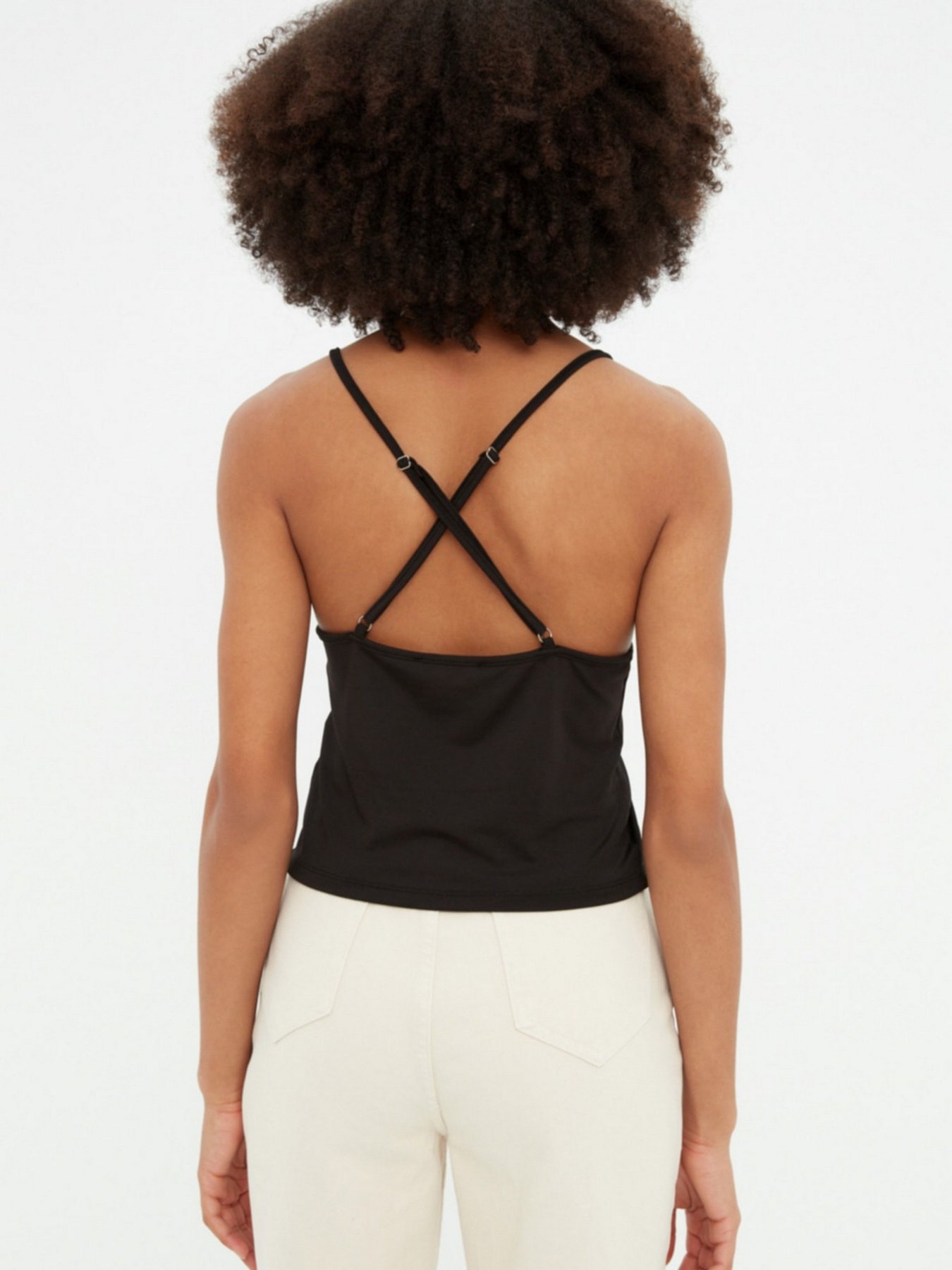 Топ Trendyol модель TWOSS22BZ1552/Siyah Фото