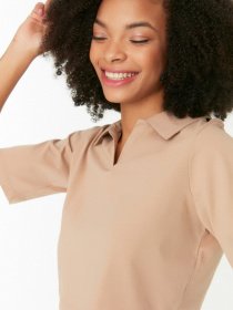 Футболка Trendyol модель TWOSS22TS1033/Vizon Фото