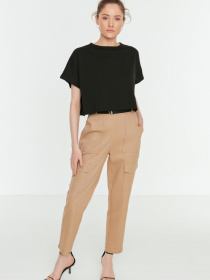 Футболка Trendyol модель TWOSS22TS1113/Siyah Фото