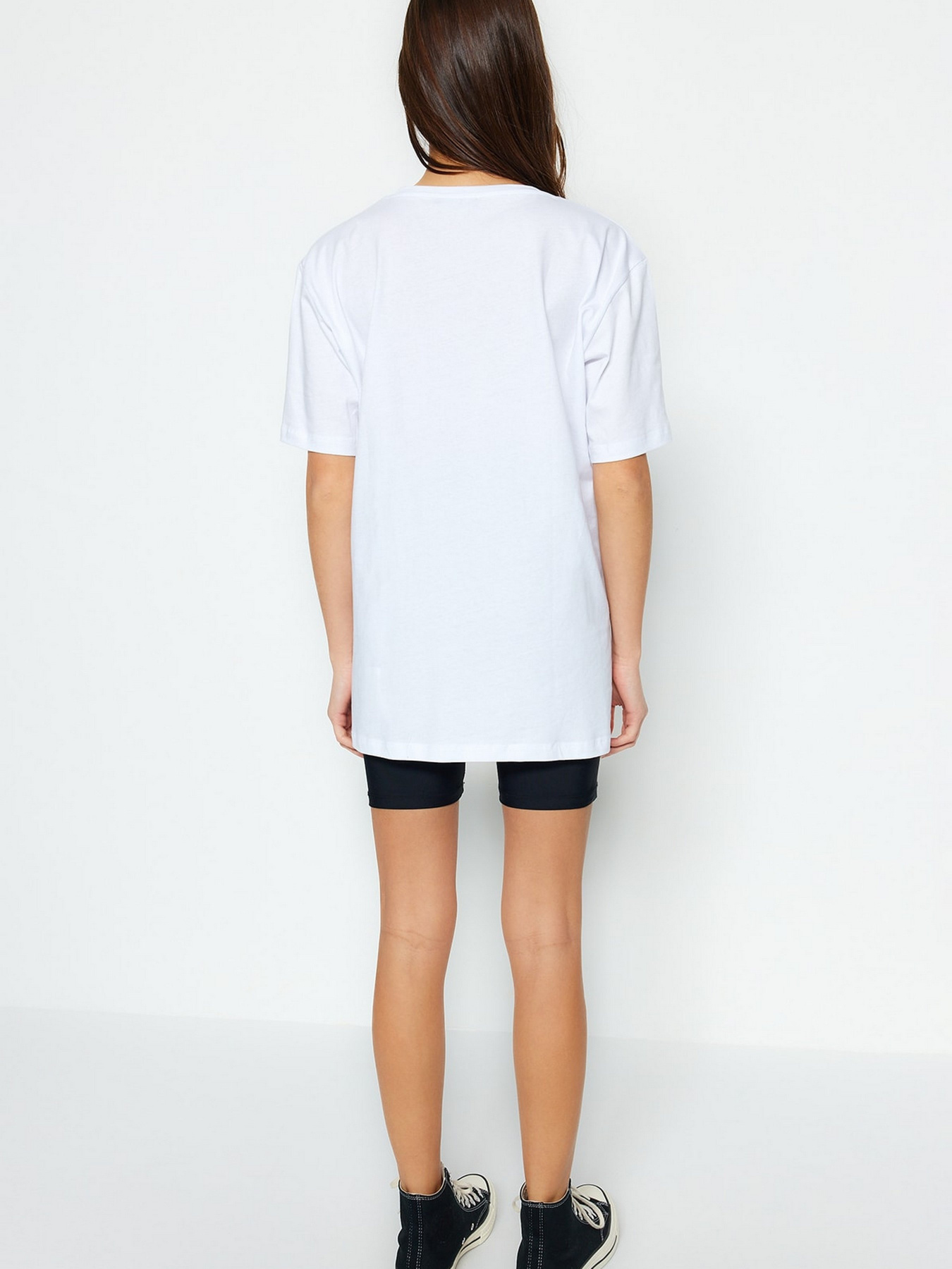 Футболка Trendyol модель TWOSS22TS1125/Beyaz Фото