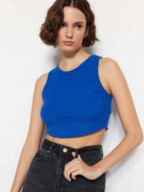 Топ Trendyol модель TWOSS23AL00026/Lacivert-Fume Фото