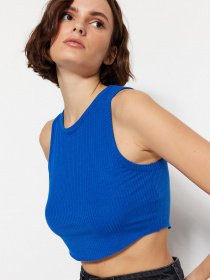 Топ Trendyol модель TWOSS23AL00026/Lacivert-Fume Фото