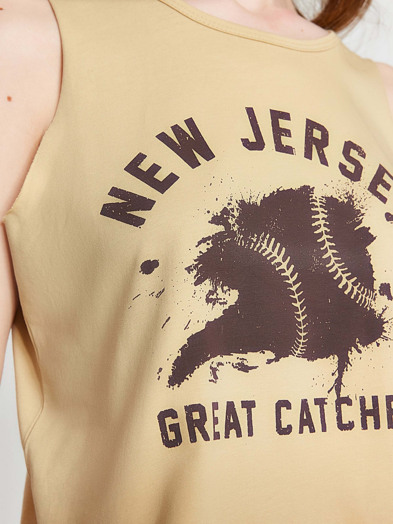 Топ Trendyol модель TWOSS23AL00049/Bej Фото