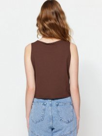 Топ Trendyol модель TWOSS23AL00049/Kahverengi Фото