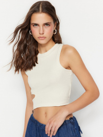 Топ Trendyol модель TWOSS23AL00062/Ekru Фото