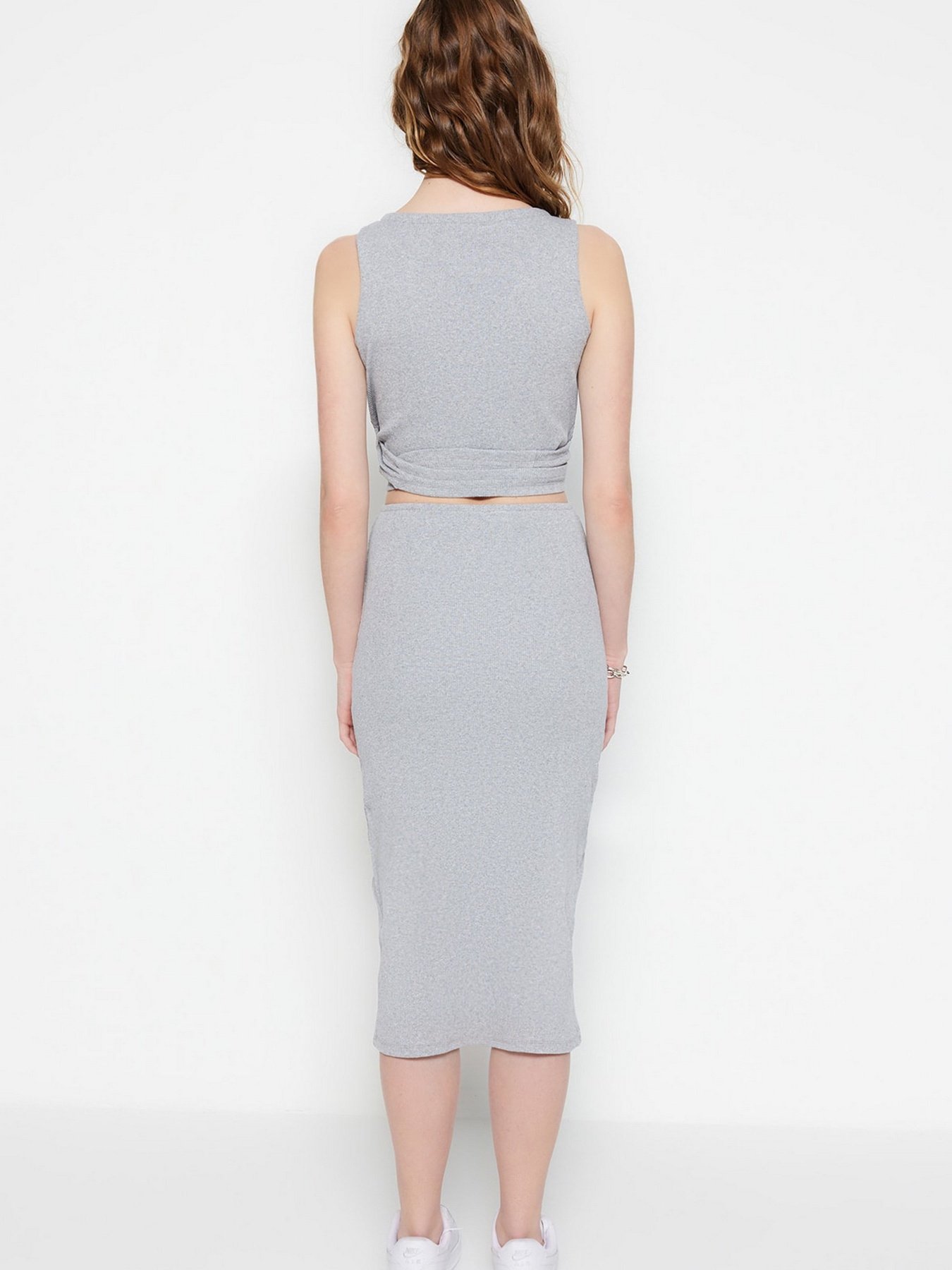 Костюм Trendyol модель TWOSS23AU00020/Gri Melanj Фото