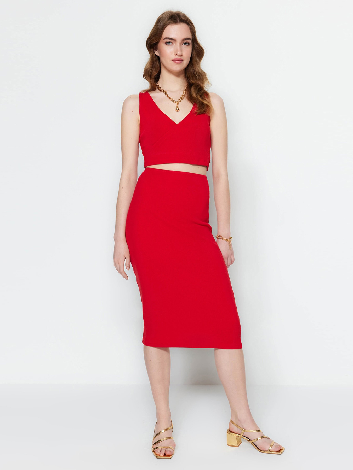 Костюм Trendyol модель TWOSS23AU00020/Kirmizi Фото