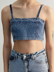 Топ Trendyol модель TWOSS23BS00016/Mavi Фото