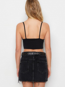 Топ Trendyol модель TWOSS23BS00021/Siyah Фото