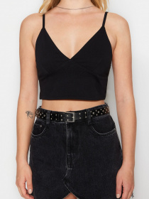 Топ Trendyol модель TWOSS23BS00021/Siyah Фото