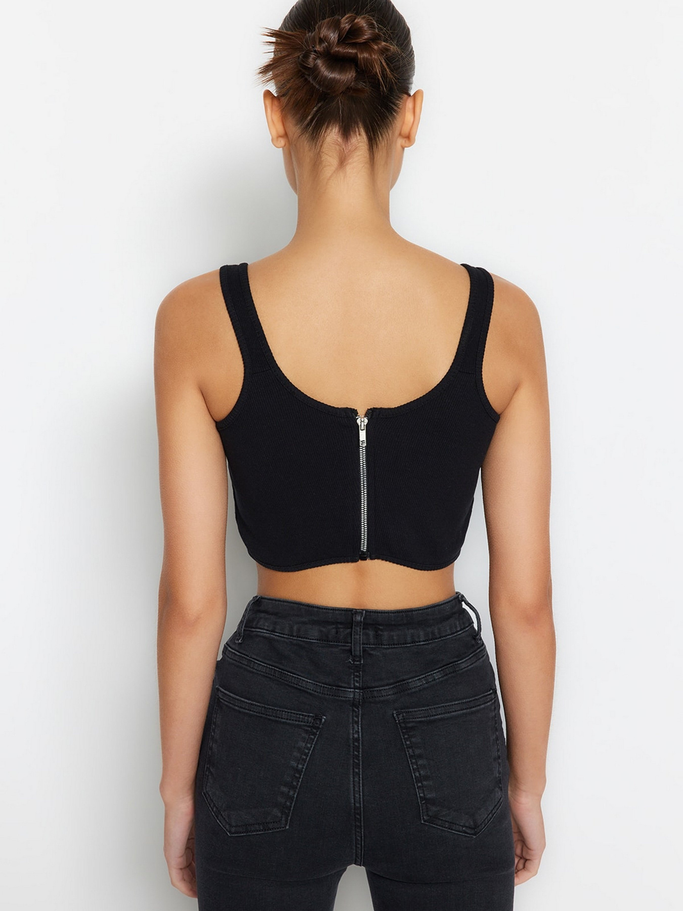 Топ Trendyol модель TWOSS23BS00022/Siyah Фото