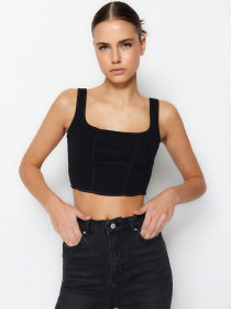 Топ Trendyol модель TWOSS23BS00022/Siyah Фото